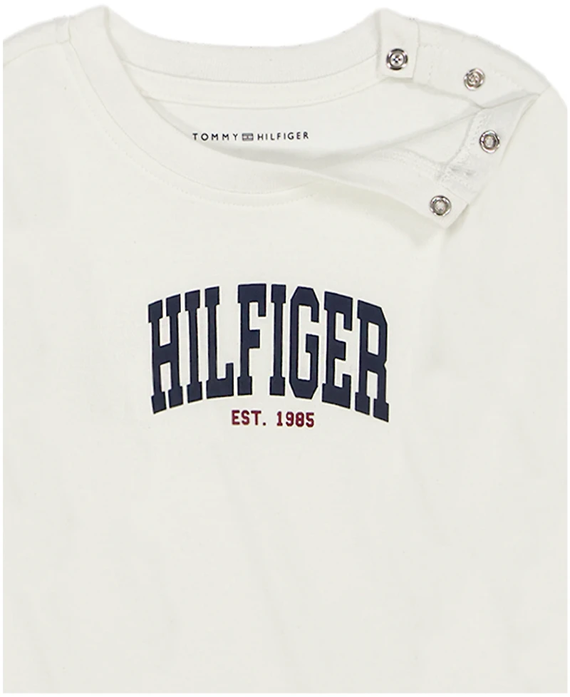 Tommy Hilfiger Boys Toddler 2T-4T 3-Piece Crewneck T-Shirt, Jacket and Pants Set