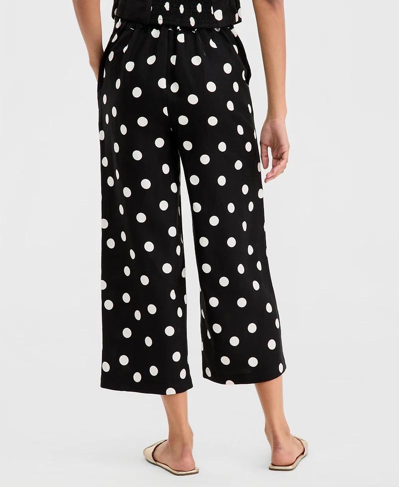 On 34th Women's Dot Culotte Pants, Macy's Exclusive