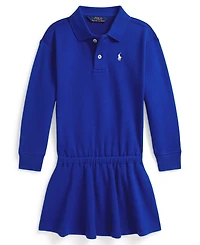 Polo Ralph Lauren Girls 2T-6X Long-Sleeve Dress
