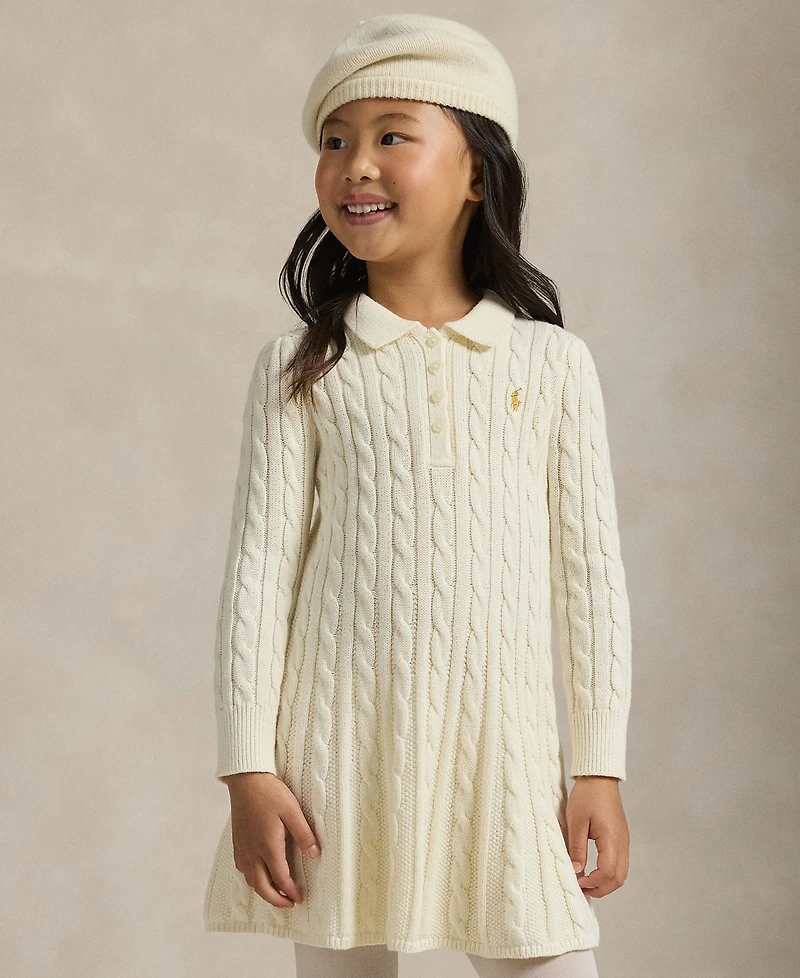 Polo Ralph Lauren Girls 2T-6X Lunar New Year Polo Sweater Dress