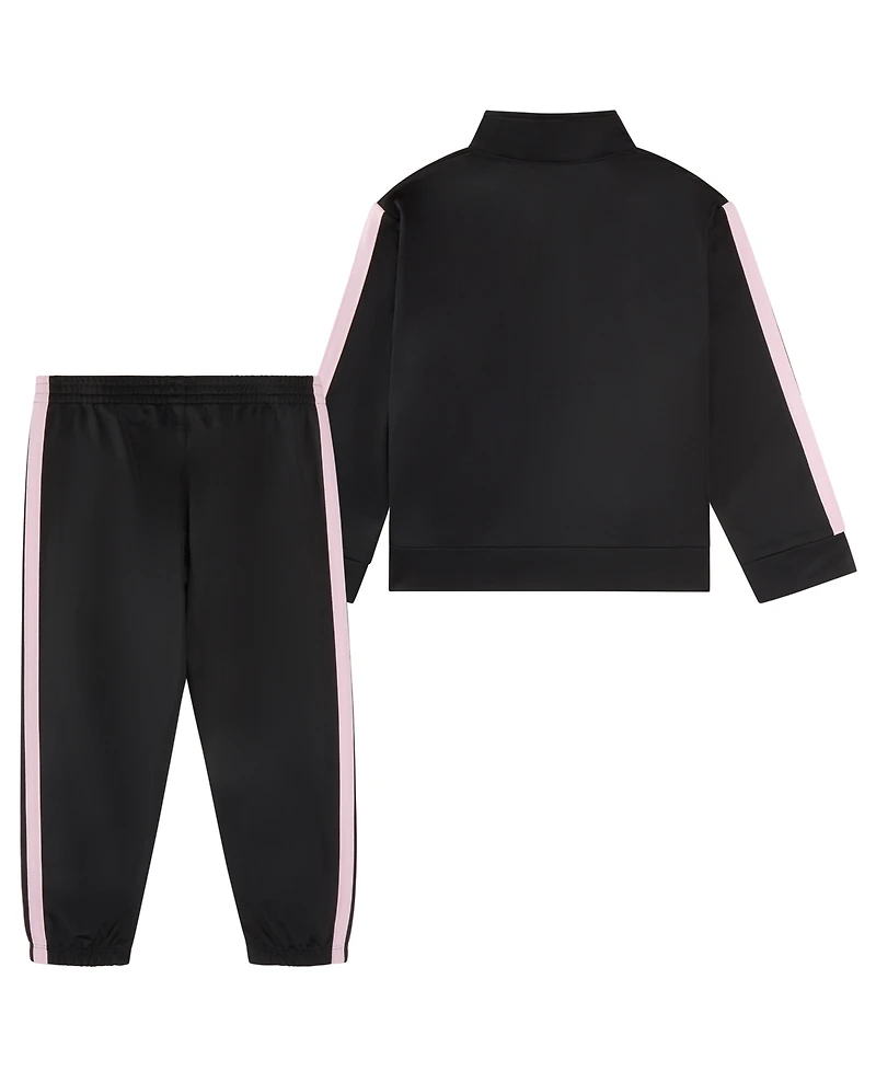 adidas Baby Girls Event Track Jacket and Bottoms, 2-Piece Set