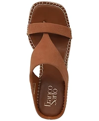 Franco Sarto Women's Farren Square Toe Espadrille Sandals