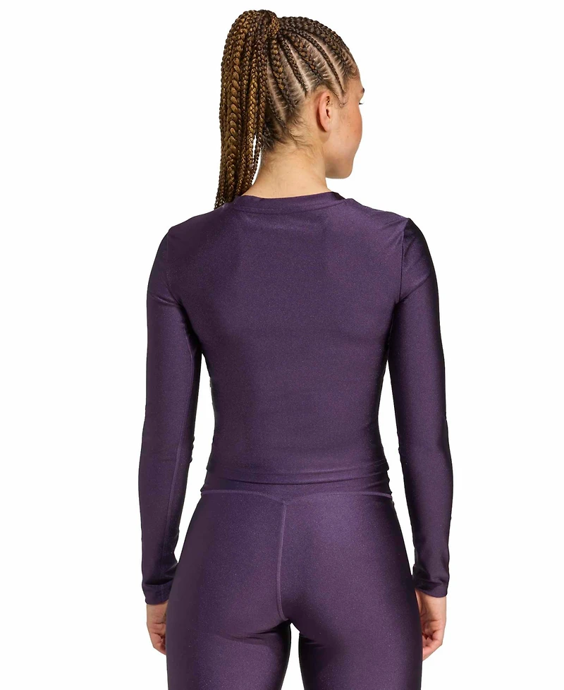 adidas Women's Long-Sleeve Crewneck T-Shirt