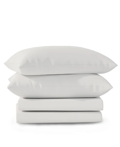 Color Sense Brushed Cool Crisp Solid Cotton 3-Pc. Sheet Set, Twin Xl