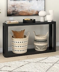 Hudson & Canal Stellan 52" Wood Wide Rectangular Console Table