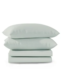 Color Sense Brushed Cool Crisp Solid Cotton 3-Pc. Sheet Set, Twin Xl