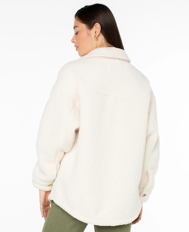 Roxy Women's Overlander Solid Button-Up Jacket