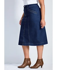 Avenue Women's Taylah Denim Skirt