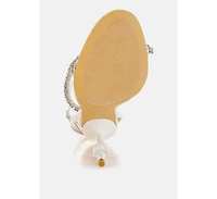 Aragon Diamante Embellished Fantasy Heel Sandals