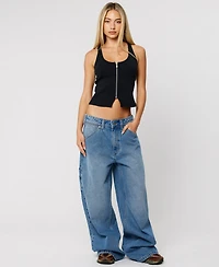 Abrand Women's 95 Super Baggy Mid-Rise Jeans