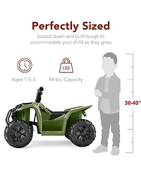 Best Choice Products 6V Kids Ride-On 4-Wheeler Quad Atv Car w/ 1.8mph Max Speed, Treaded Tires