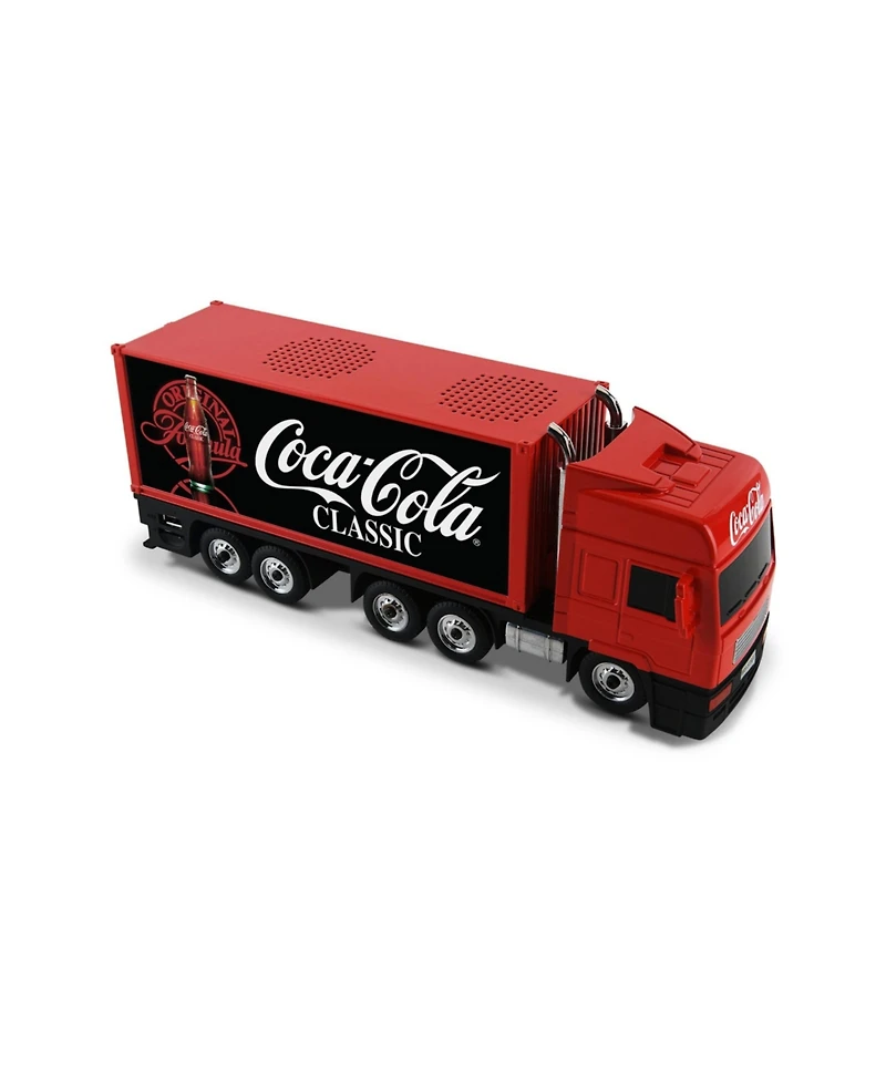 Coca-Cola Truck Shaped Hd Blueooth Speaker and Fm Radio