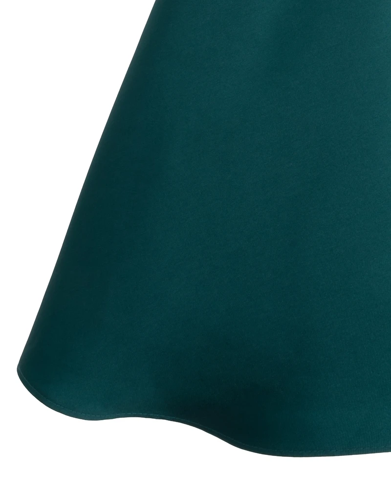 Rare Editions Girls 7-16 Asymmetrical Bow Sleeveless Mikado Dress