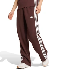 adidas Women's Essentials 3-Stripes Open Hem Pants