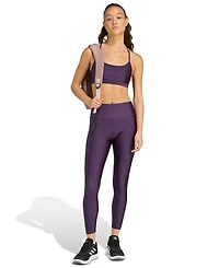 adidas Women's Optime Essentials Shine 7/8 Pull On Leggings