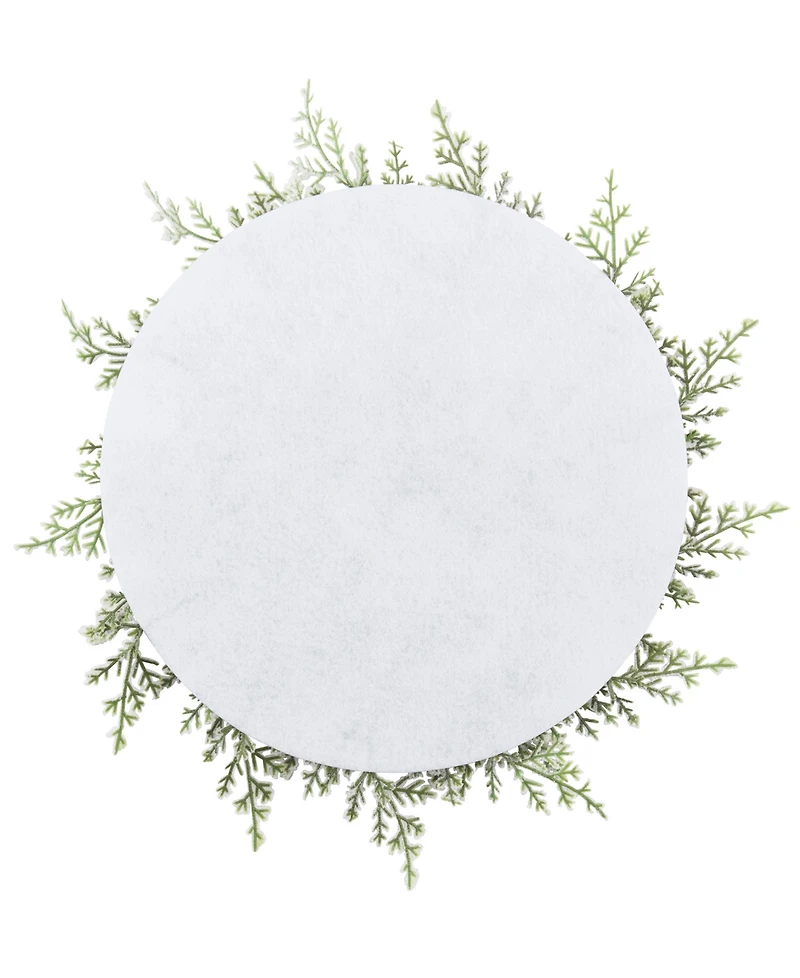Saro Lifestyle Frosted Pine Placemat, Set of 4