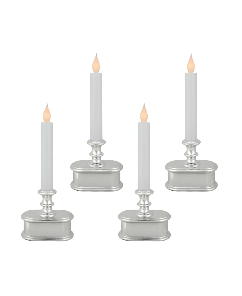 Northlight Led Lighted Window Candles, Set of 4