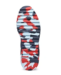 Karl Lagerfeld Paris Men's Camo Runner Sawtooth Sole Sneaker