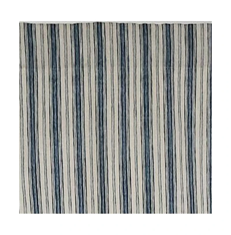 Rlf Home Luxurious Modern Design Classic Brunswick Stripe Regal Style Window Valance 50" x 17