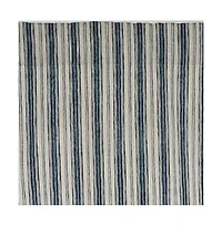 Rlf Home Luxurious Modern Design Classic Brunswick Stripe Regal Style Window Valance 50" x 17