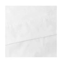 Ellis Classic Tailored Design in a Perma Press Fabric 3" Rod Pocket Tailored Valance 86"x15" White