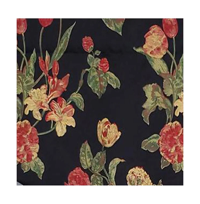 Rlf Home Luxurious Modern Design Classic Garland Regal Style Window Valance 50" x 17" Gold