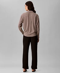 Calvin Klein Women's Wide Leg Trousers