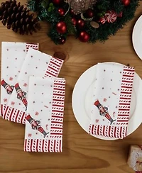 Avanti Nutcracker Candy Table Linen Collection