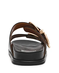 Dv Dolce Vita Women's Percy Double Buckle Footbed Sandals