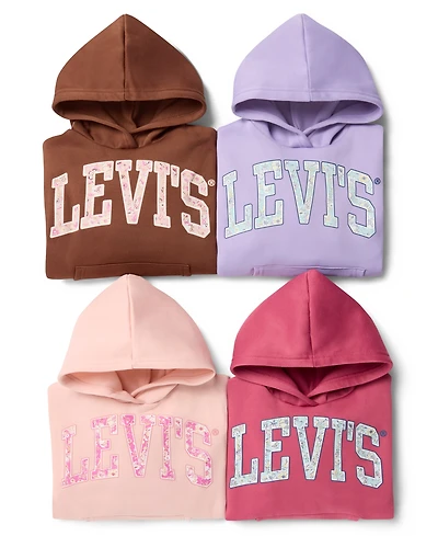 Levi's Big Girls Collegiate Oversized Pullover Hoodie