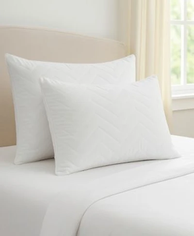 Ella Jayne Cotton Quilted Medium Density 2 Pack Pillow