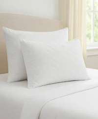 Ella Jayne Cotton Quilted Medium Density 2 Pack Pillow