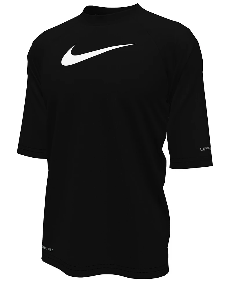 Nike Boys 8-20 High Neck Hydroguard Short-Sleeve Top