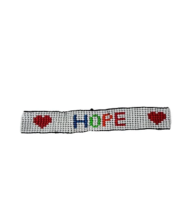 Hope and Hearts Handmade Maasai Beaded Bracelet