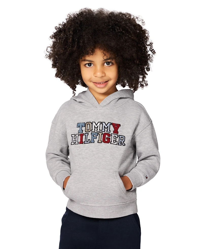 Tommy Hilfiger Toddler Boys 2T-4T 2-Piece Hoodie and Cargo Joggers Set