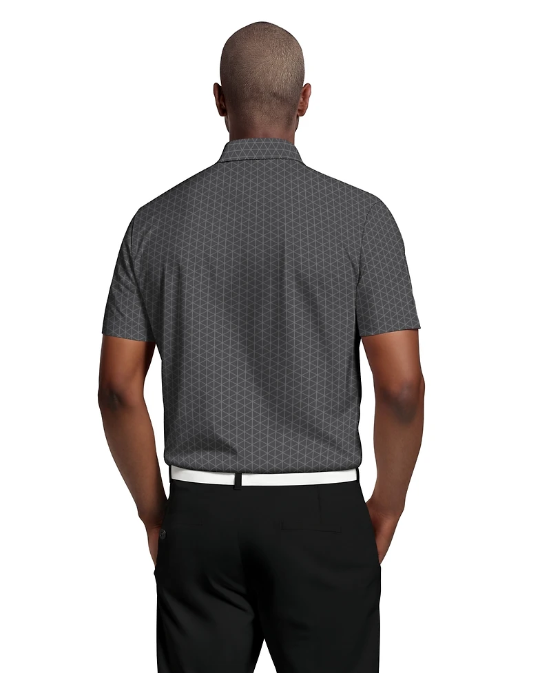 Pga Tour Men's Short-Sleeve Architecture Ombre Roadmap Polo Shirt