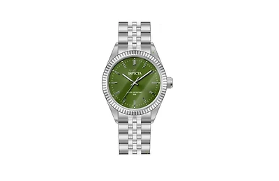 Invicta Women's 49217 Specialty Quartz 3 Hand Green Dial Watch