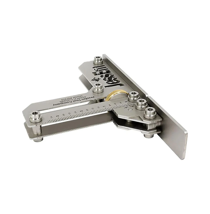 JessEm 07310 14 Guage Stainless Steel Tool Setting Gauge - Imperial - Large