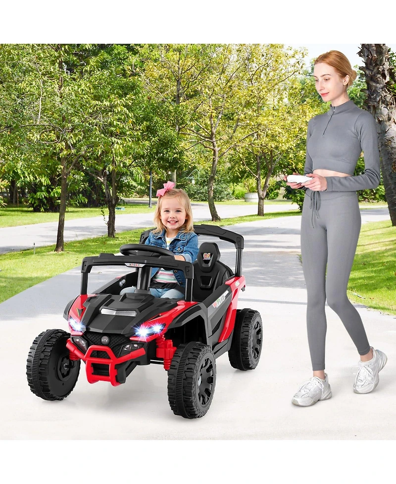 Mecale 12V Kids Ride-On Car Utv Electric Vehicle