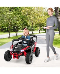 Mecale 12V Kids Ride-On Car Utv Electric Vehicle