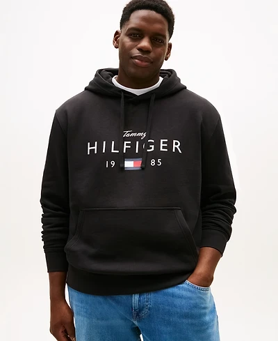 Tommy Hilfiger Men's Big & Tall Regular-Fit Hooded Sweatshirt