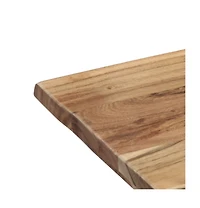 Dining Table 55.1"x31.5"x29.9" Solid Acacia Wood