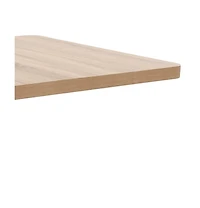 vidaXL Bistro Table Light Brown 31.5"x31.5" Mdf