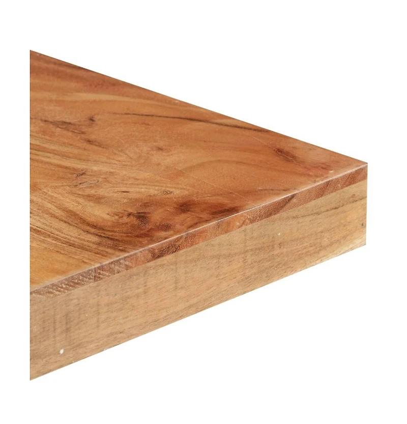 Dining Table 63"x31.5"x29.9" Solid Acacia Wood