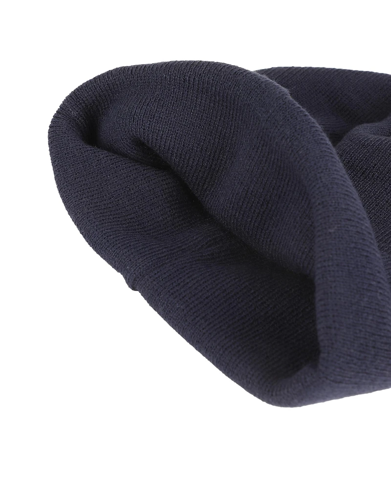 Dragon Ball Z Men's Goku Symbol Embroidery On Acrylic Knit Standard Cuff Beanie