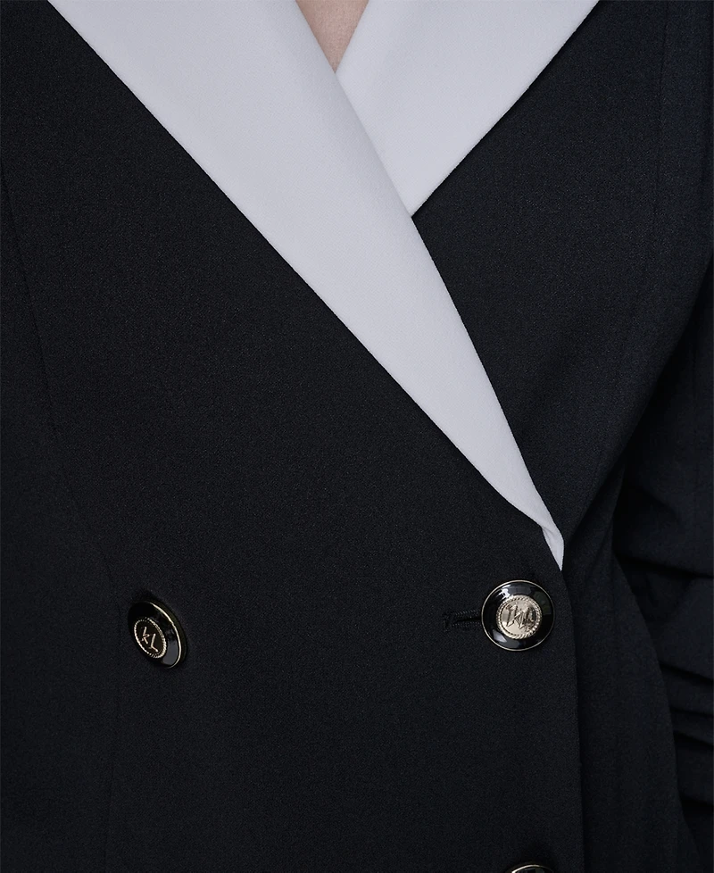 Karl Lagerfeld Paris Women's Double-Breasted Blazer Dress