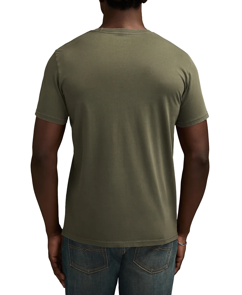 Lucky Brand Men's Acdc Tour Crewneck T-Shirt