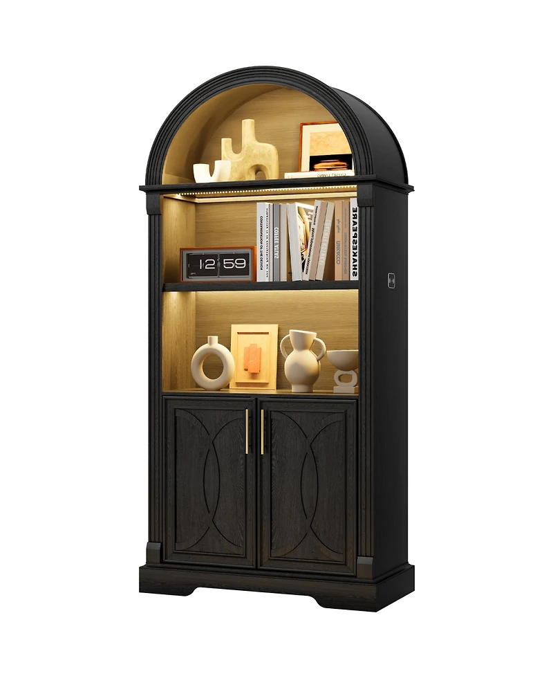 Vlsrka Vanity Makeup Desk with Mirror and Lights