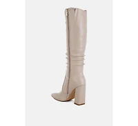 Yanir Slouchy Shaft Knee-High Boots