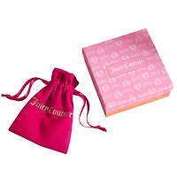 Juicy Couture Charm Bracelet Set with Heart and Key Charms - 7.5'' Chain